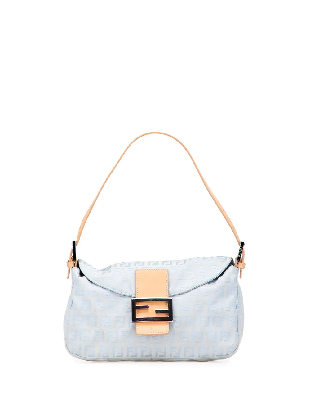 Fendi Pre-Owned 2000-2010 Zucchino Canvas Double Flap shoulder bag - Fendi Pre-Owned 2000-2010 Zucchino Canvas Double Flap shoulder bag -