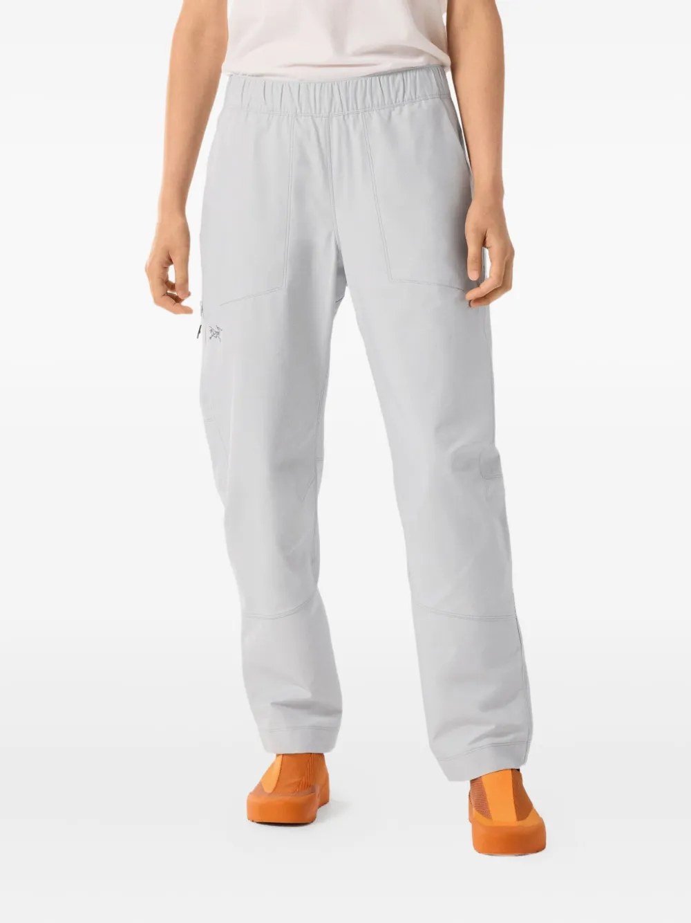 Arc'teryx Kragg Elastic-waistband Pocket Pants In Gray