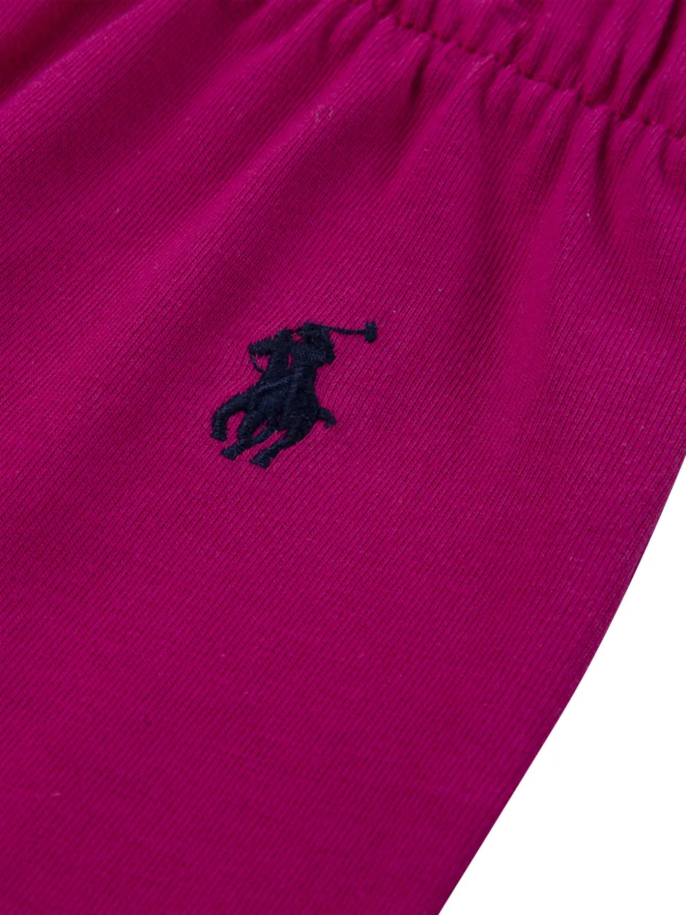 POLO RALPH LAUREN KIDS Pyjama met elastische taille en logo Roze