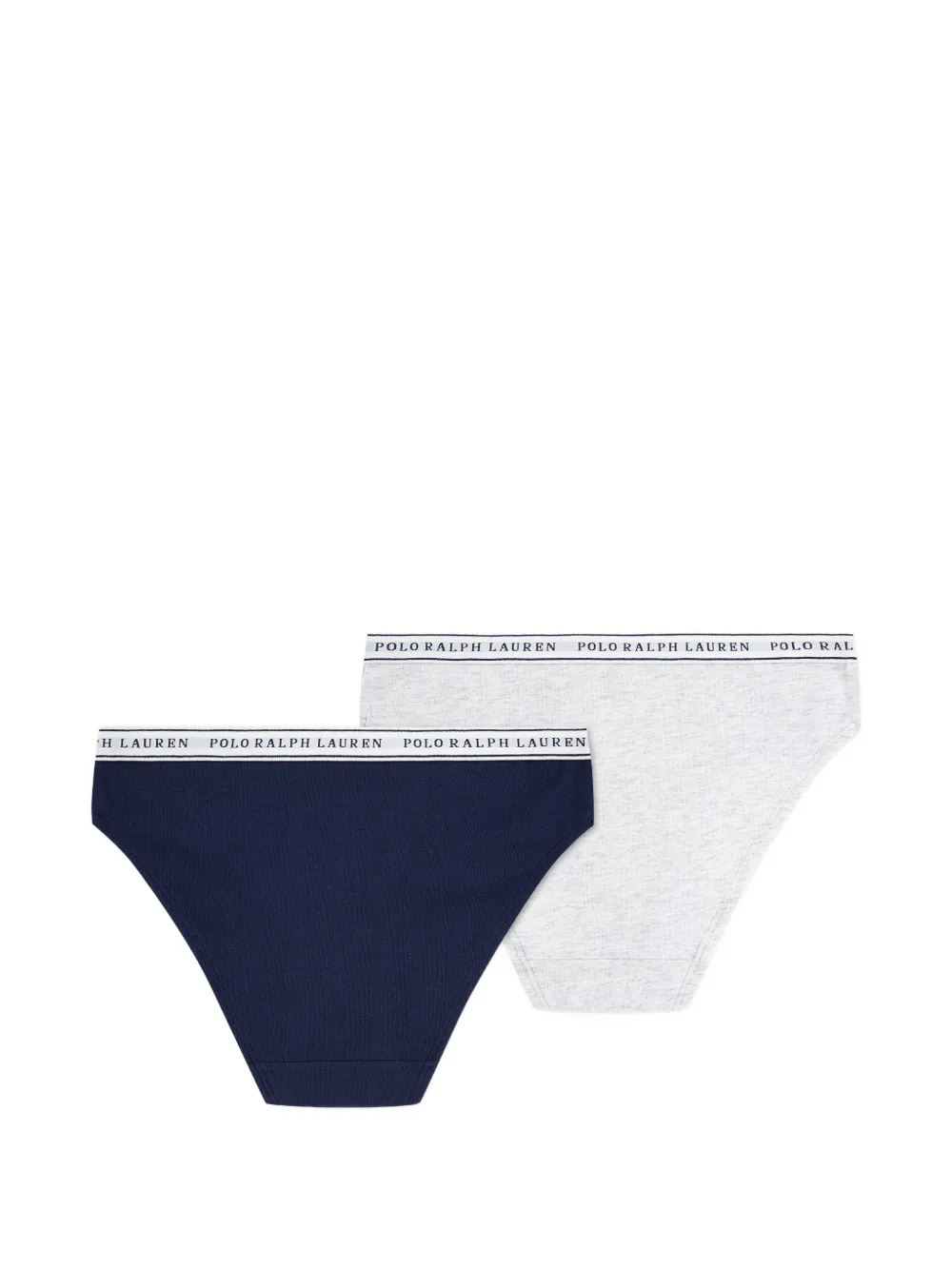 POLO RALPH LAUREN KIDS Twee onderbroeken met logoband Blauw