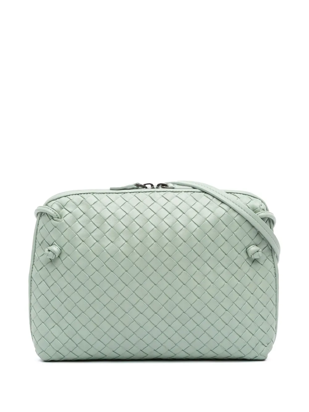 Bottega Veneta Pre-Owned 2012-2025 ミディアム ナッパ イントレチャート ノディーニ ショルダーバッグ - Bottega Veneta Pre-Owned 2012-2025 ミディアム ナッパ イントレチャート ノディーニ ショルダーバッグ -
