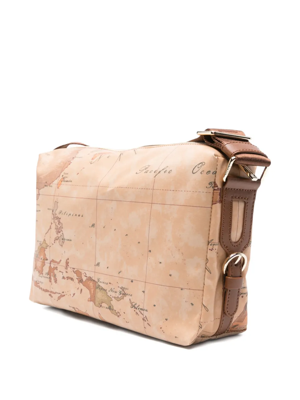 Alviero Martini 1° Classe Map-print Cross-body Bag In Neutral