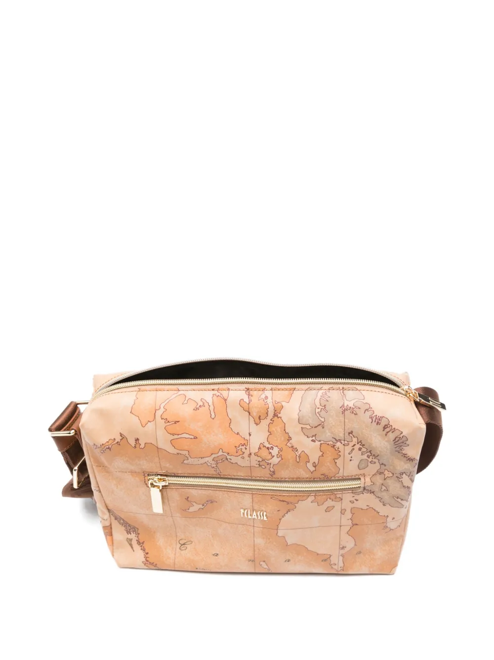Alviero Martini 1° Classe Map-print Cross-body Bag In Neutral