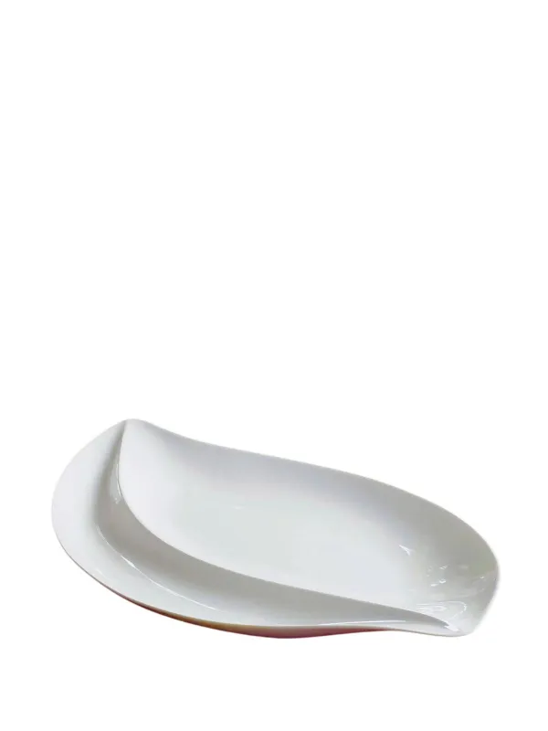 Villeroy & Boch leaf-shaped Decorative Plate (50cm x 30cm) | White