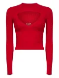 Diesel ribbed wool top - Red