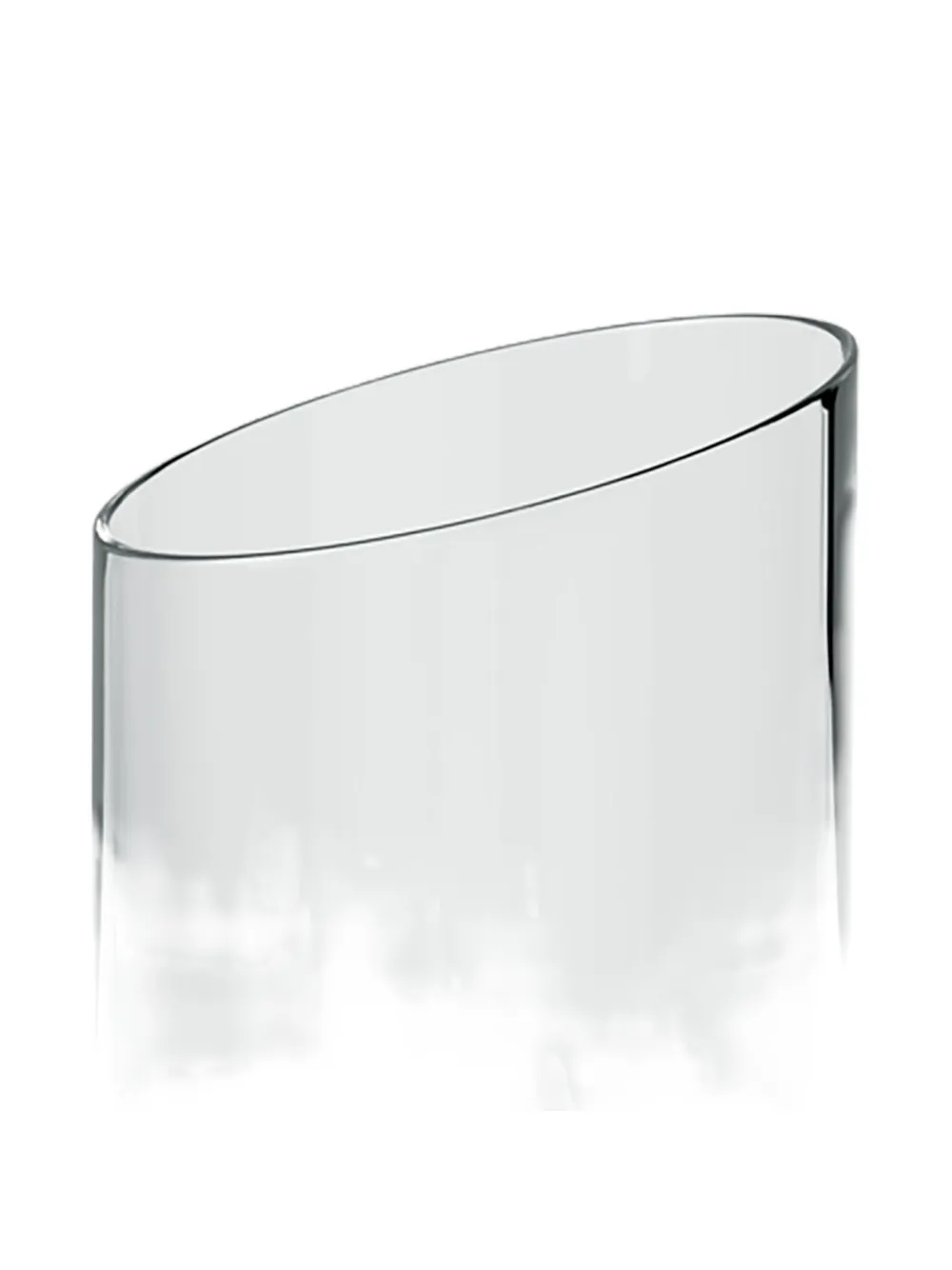 Villeroy & Boch New-moon Shape Crystal Glass (set Of Four) In White