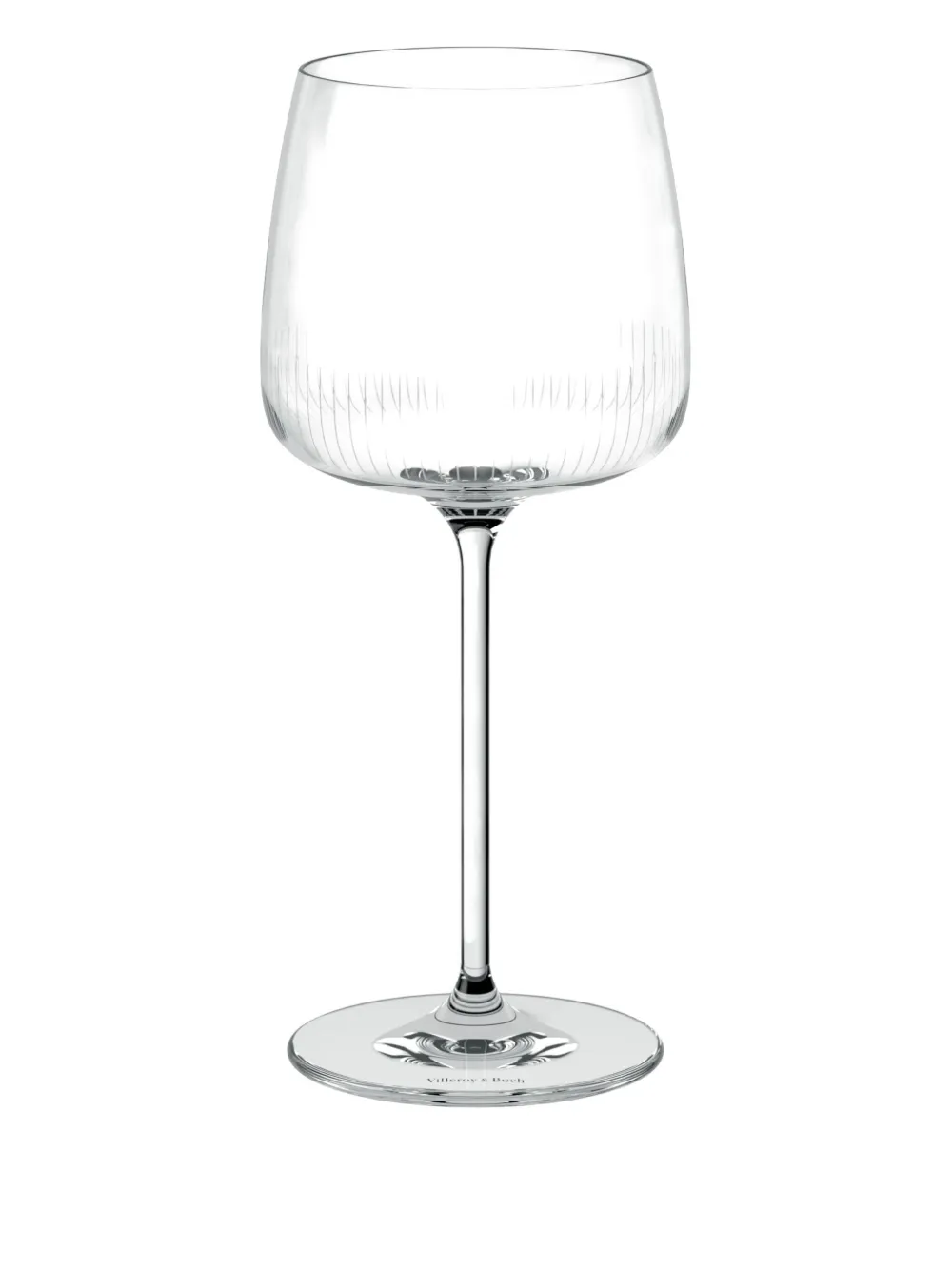 Villeroy & Boch linear-etched wine glasses (set of four) | White | Image 1