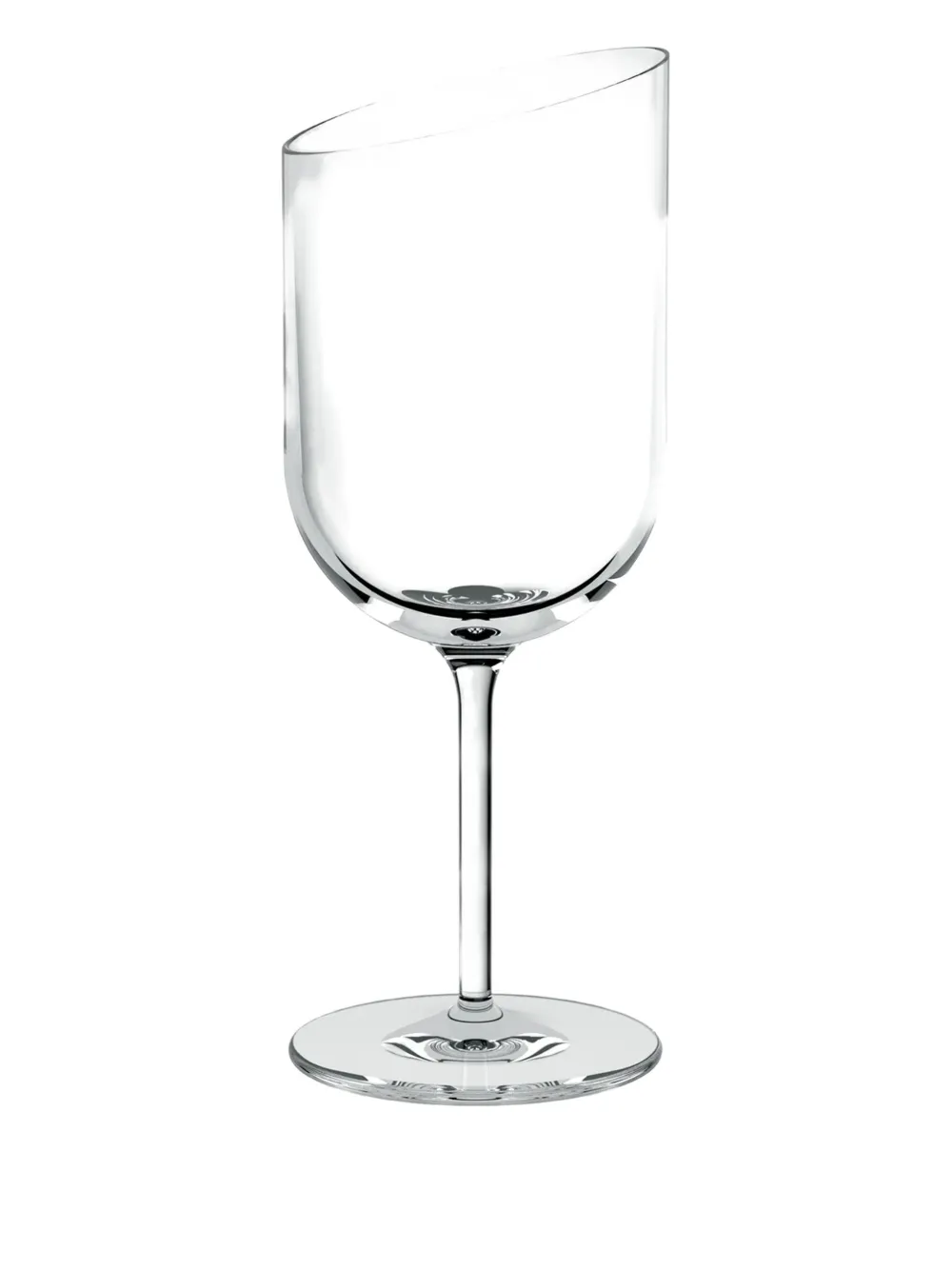 Villeroy & Boch Angled-rim Wine Glass (set Of 4) In Transparent