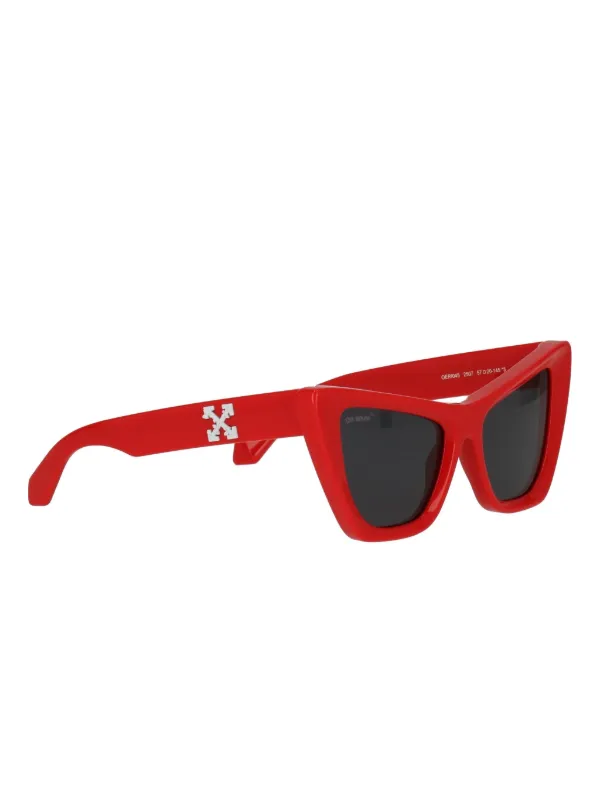 Off-White Eyewear cat-eye logo-detail Sunglasses | FARFETCH display picture 2