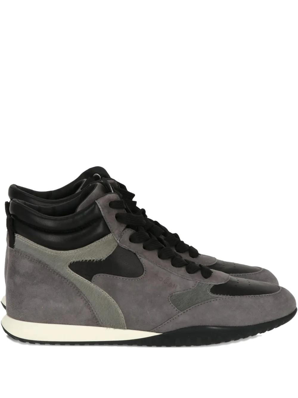 Hogan high-top suede sneakers Grey