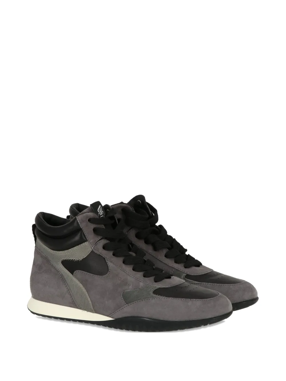 Hogan high-top suede sneakers Grey