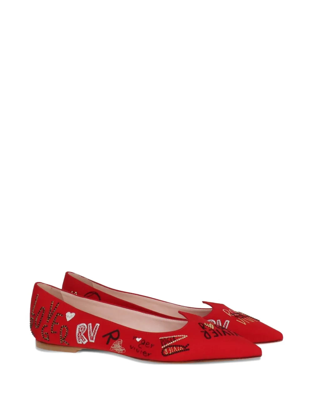 Roger Vivier pointed-toe flat pumps | Flat Pumps | Image 2