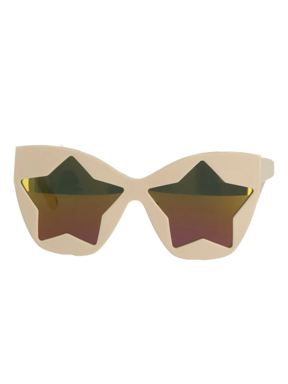 Stella McCartney Kids star-shaped frame sunglasses Beige