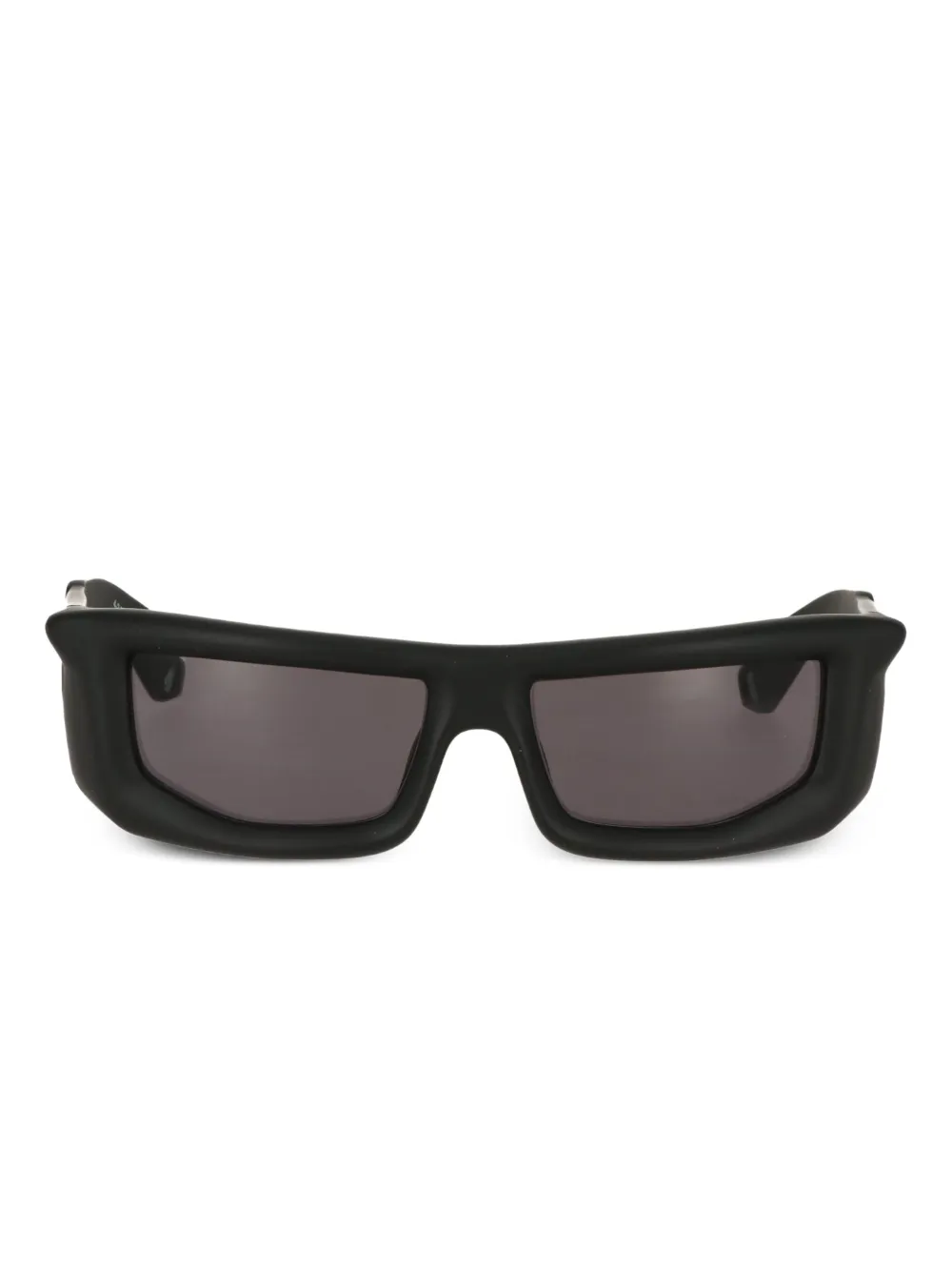 Off-white Shield-frame Tinted Sunglasses In Black