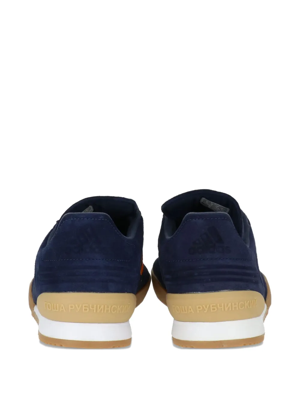 Gosha Rubchinskiy x Adidas Copa Super suede three-stripe sneakers Blue