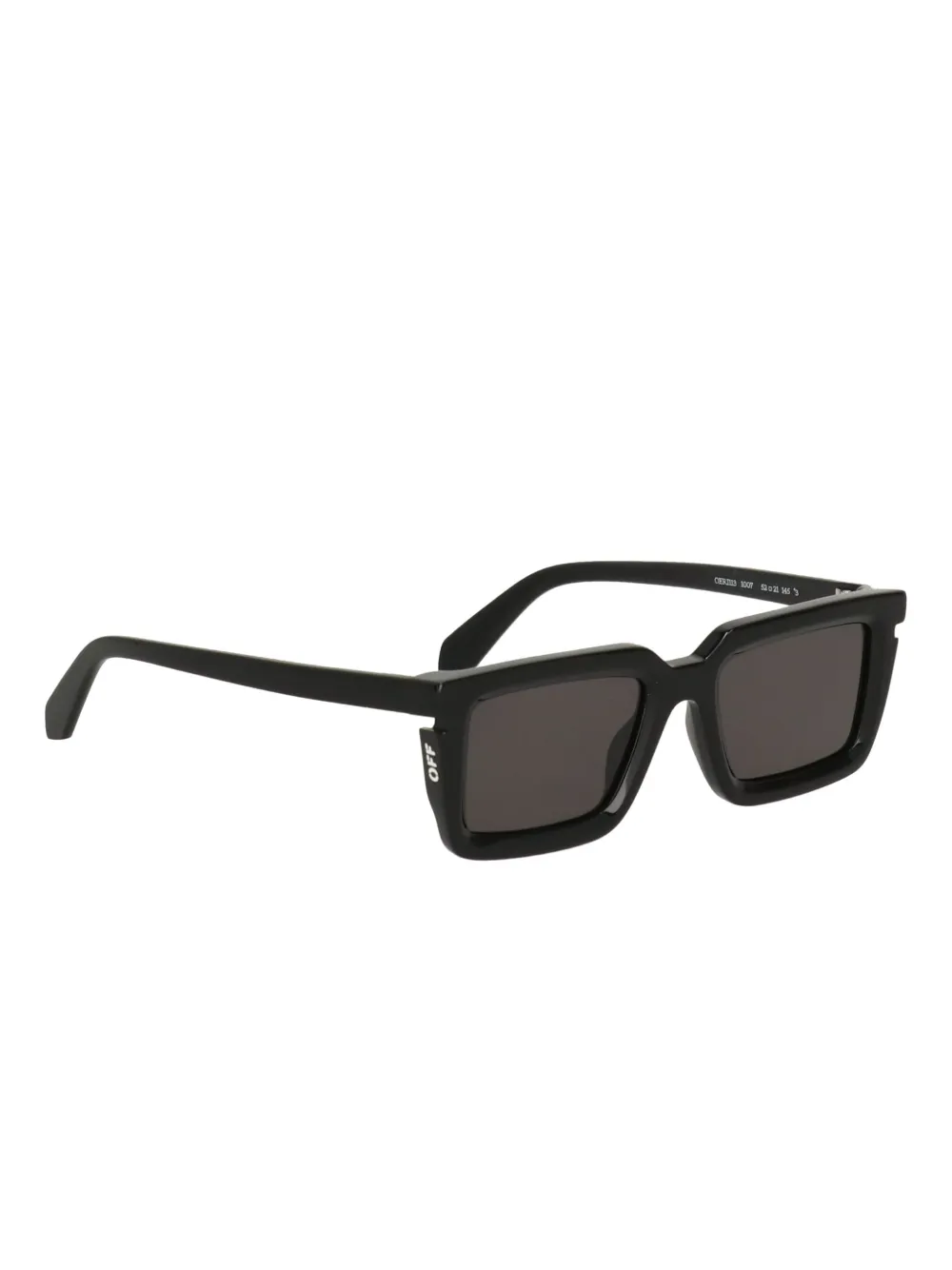 Off-white Off White Unisex Black Sunglasses In Black