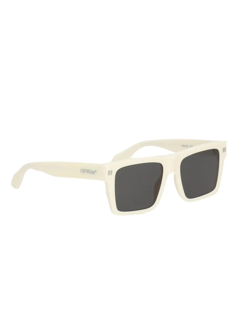 Off-white Square-frame Tinted Sunglasses In Brown