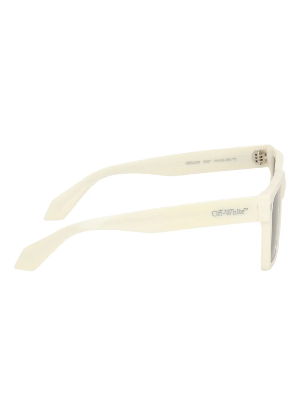 Off-white Square-frame Tinted Sunglasses In Brown