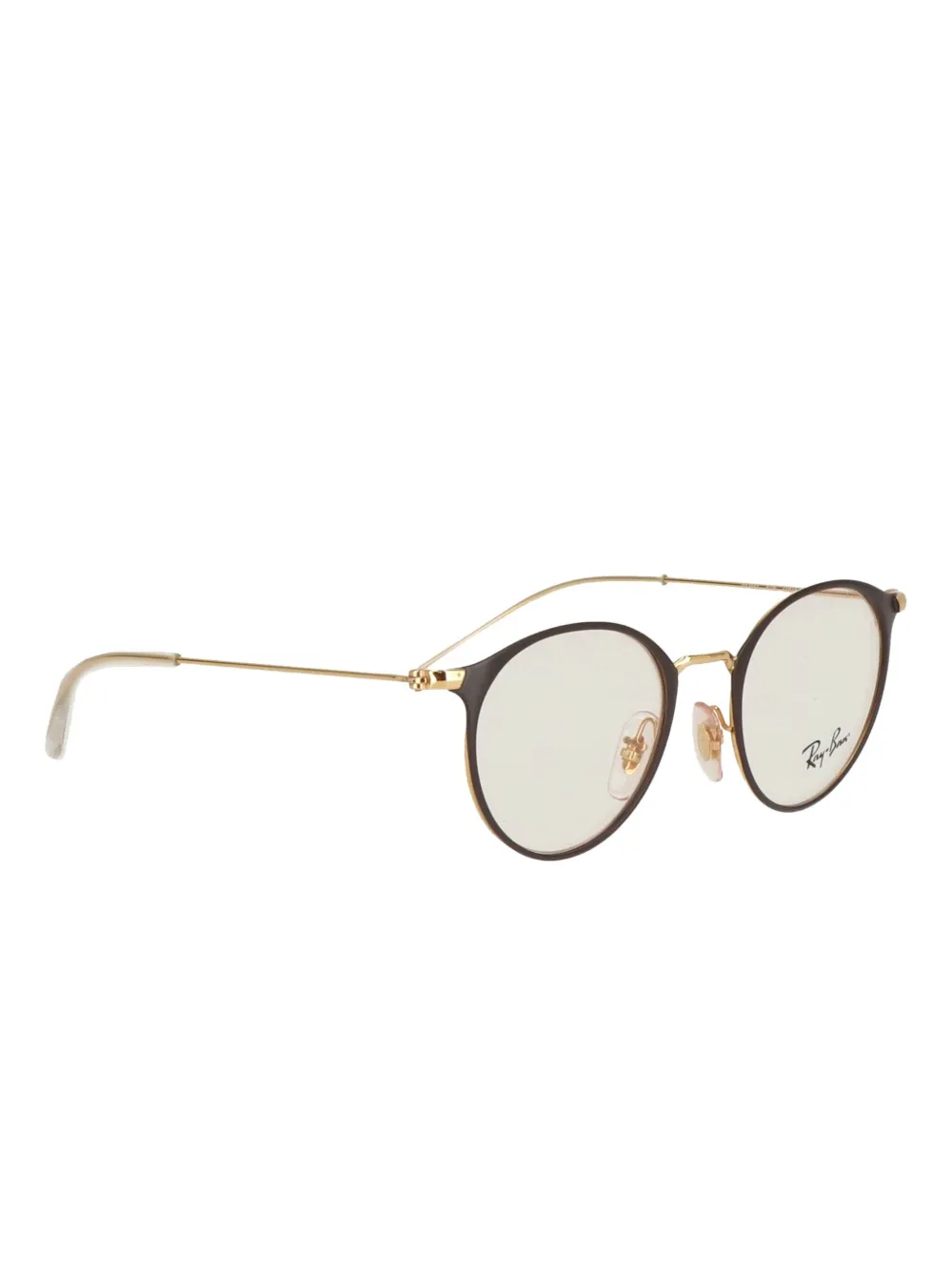 RAY-BAN JUNIOR round-frame glasses Goud