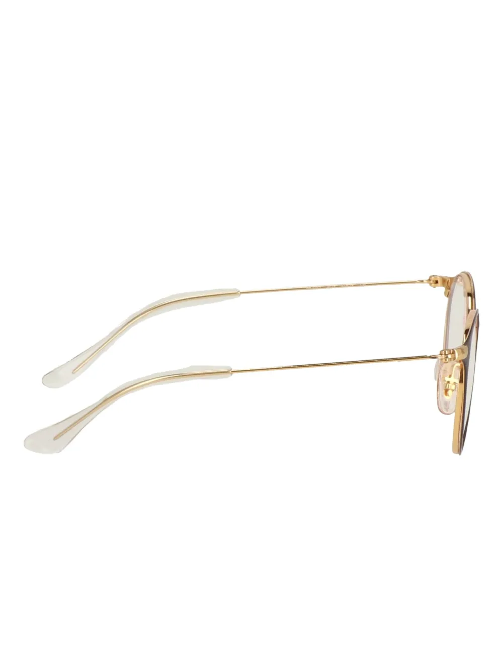 RAY-BAN JUNIOR round-frame glasses Goud