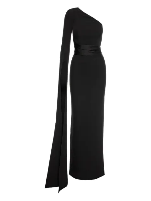 V:PM ATELIER vestido largo con hombro descubierto