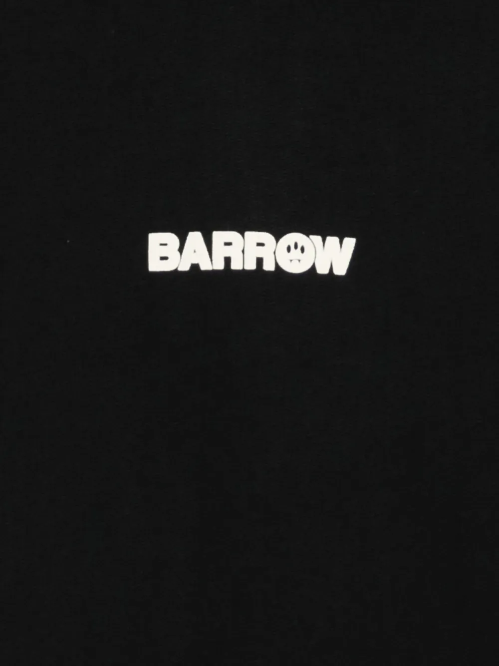 BARROW Hoodie met geborduurd logo Zwart