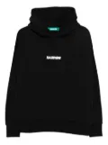 BARROW logo-embroidered hoodie - Black