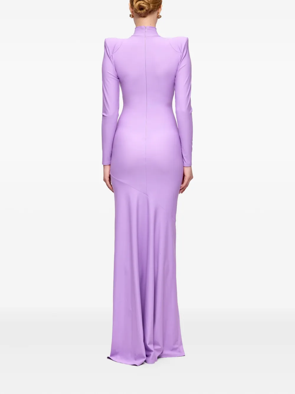 V:PM ATELIER Flared jurk Paars