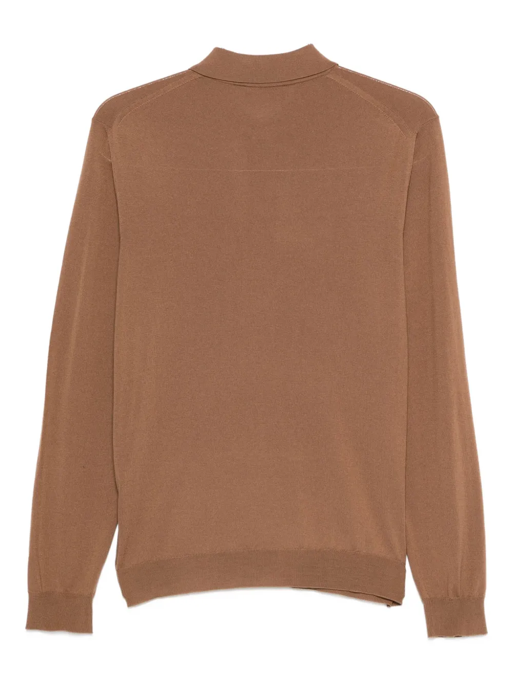 Zanone polo-neck sweater - Bruin