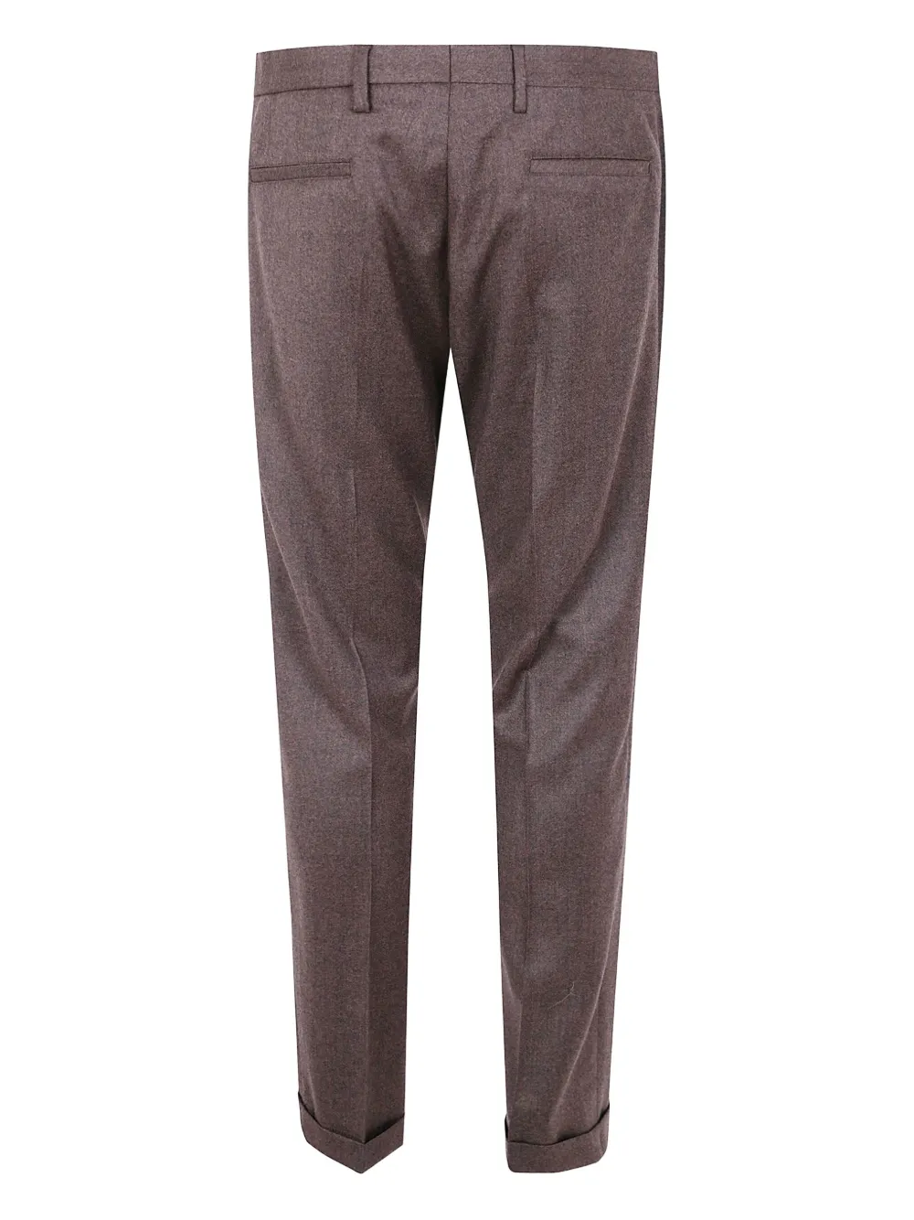 Paul Smith cuffed wool trousers - Bruin