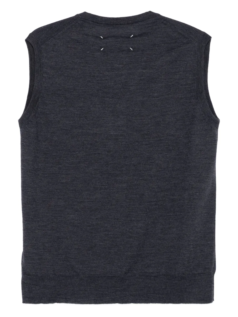 Maison Margiela V-neck wool vest | Vests & Tank Tops | Image 2