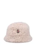 Moncler textured bucket hat - Neutrals