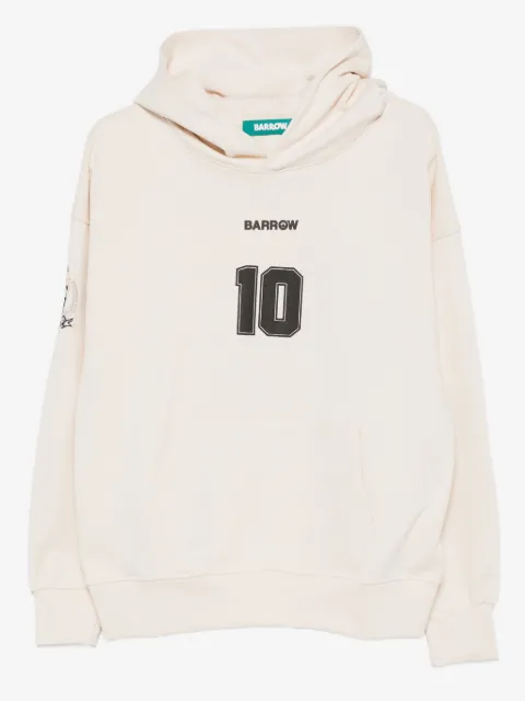 BARROW Katoenen hoodie met grafische print