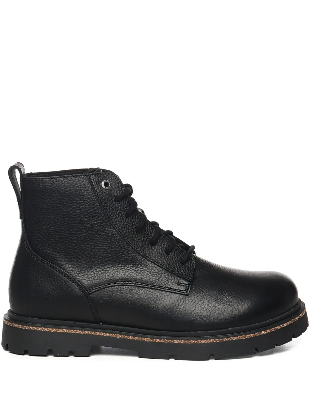 Birkenstock Highwood lace-up leather boots Black