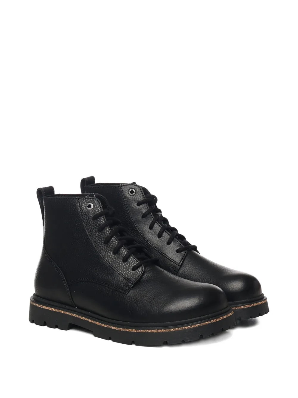 Birkenstock Highwood lace-up leather boots Black