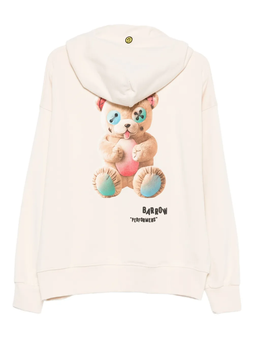 BARROW teddy-print cotton hoodie | Hoodies | Image 2