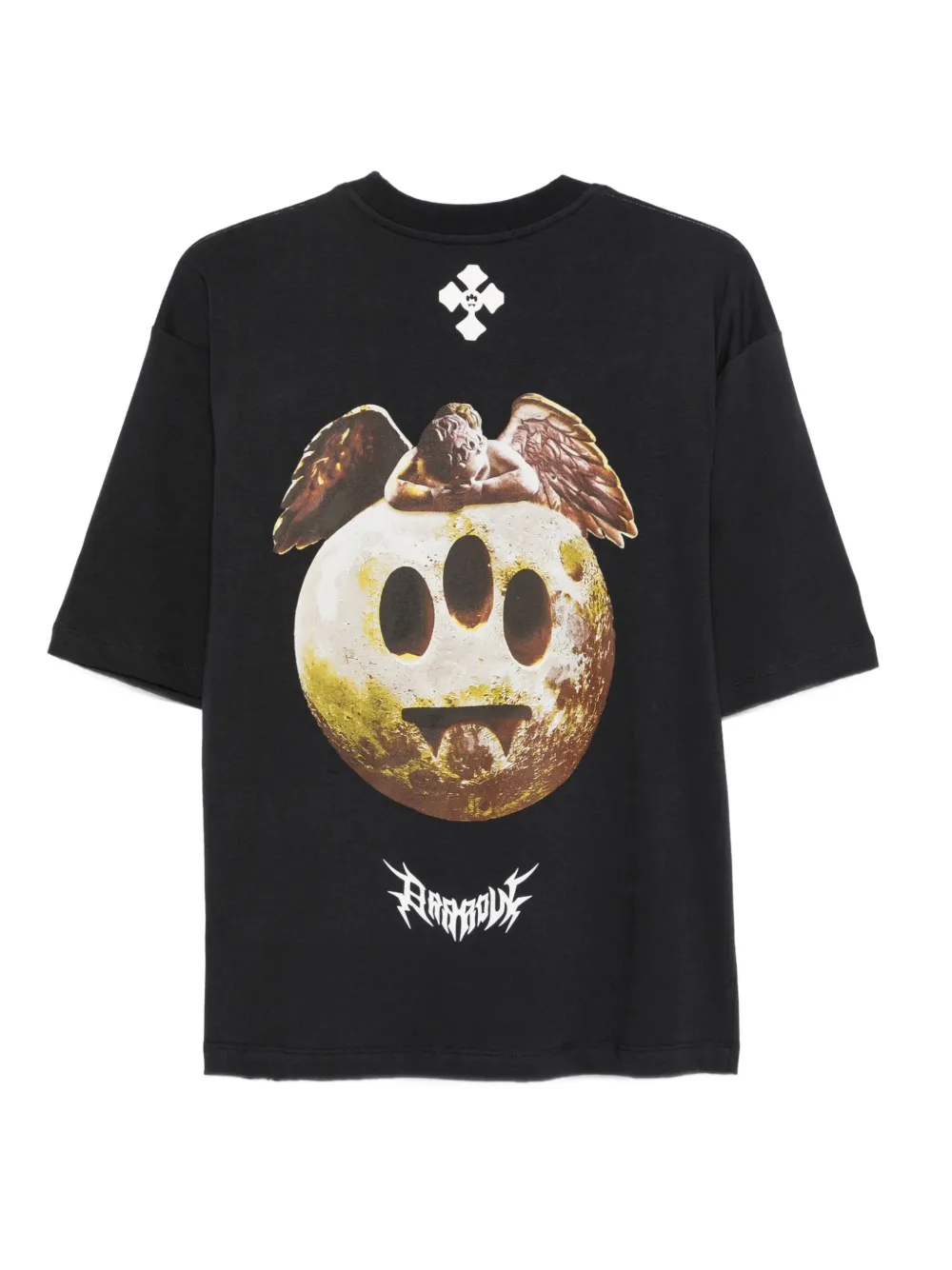 BARROW cross-embellished cotton T-shirt | T-Shirts | Image 2