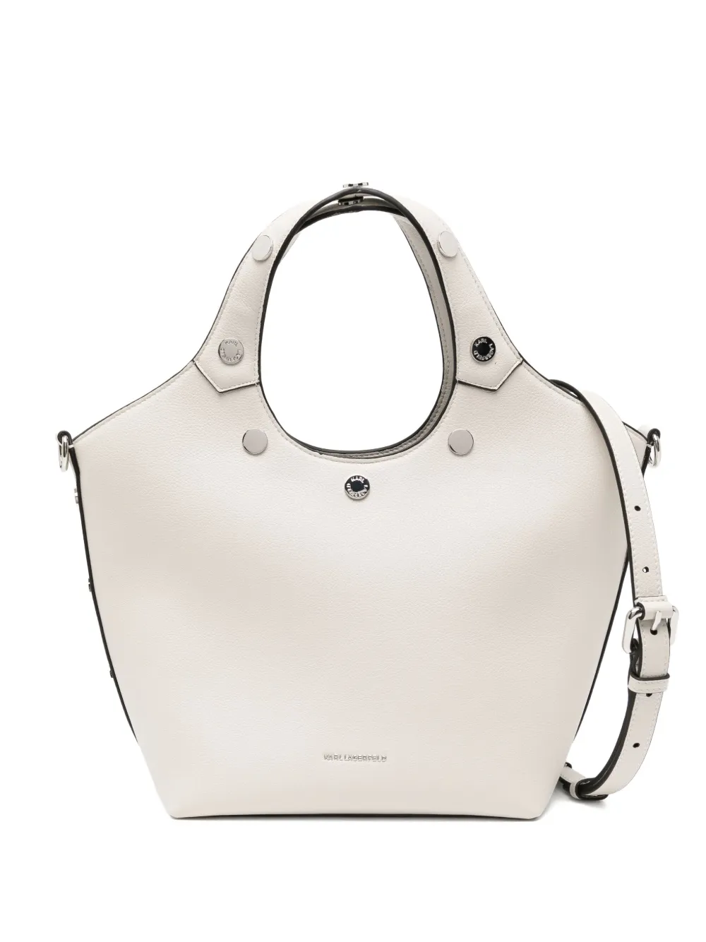 Karl Lagerfeld small K/Rocky Marais tote bag - Toni neutri