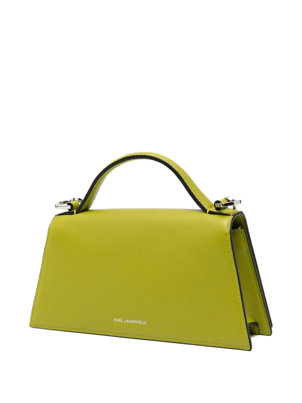 Karl Lagerfeld Heuptas met logoplakkaat Groen