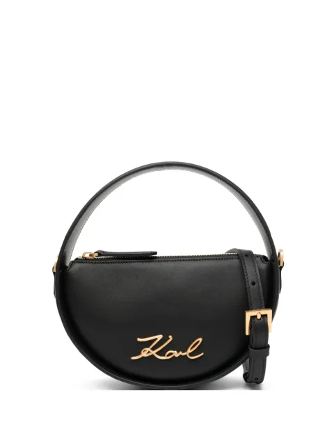 Karl Lagerfeld logo-plaque tote bag