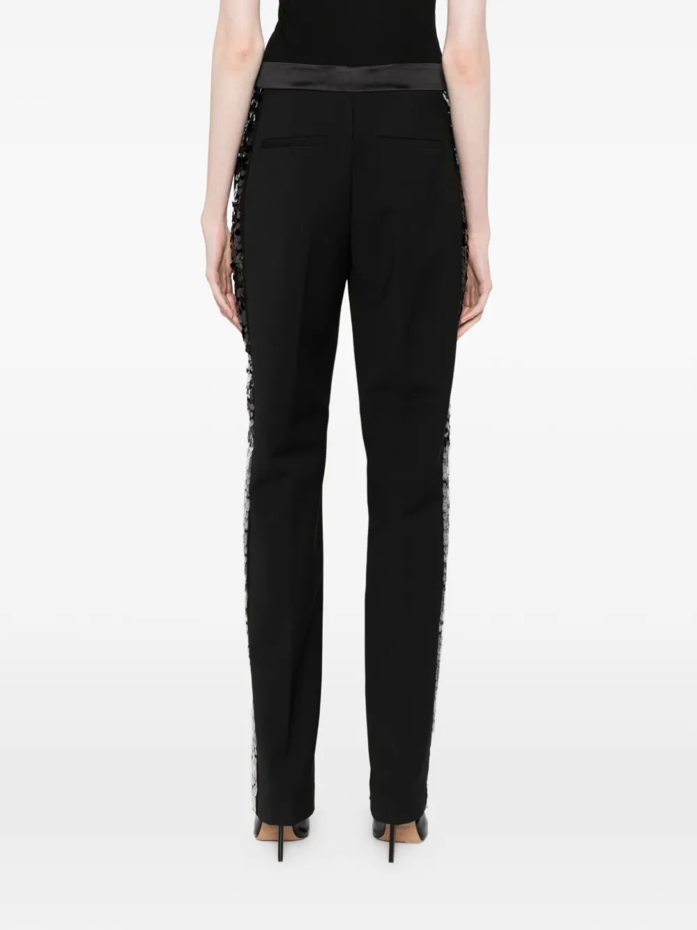 Karl Lagerfeld Karl Studio straight broek Zwart