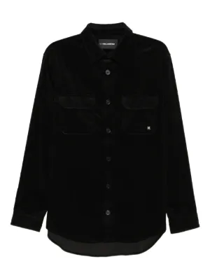 Emporio Armani ロングスリーブ シャツ | ブラック | FARFETCH JP
