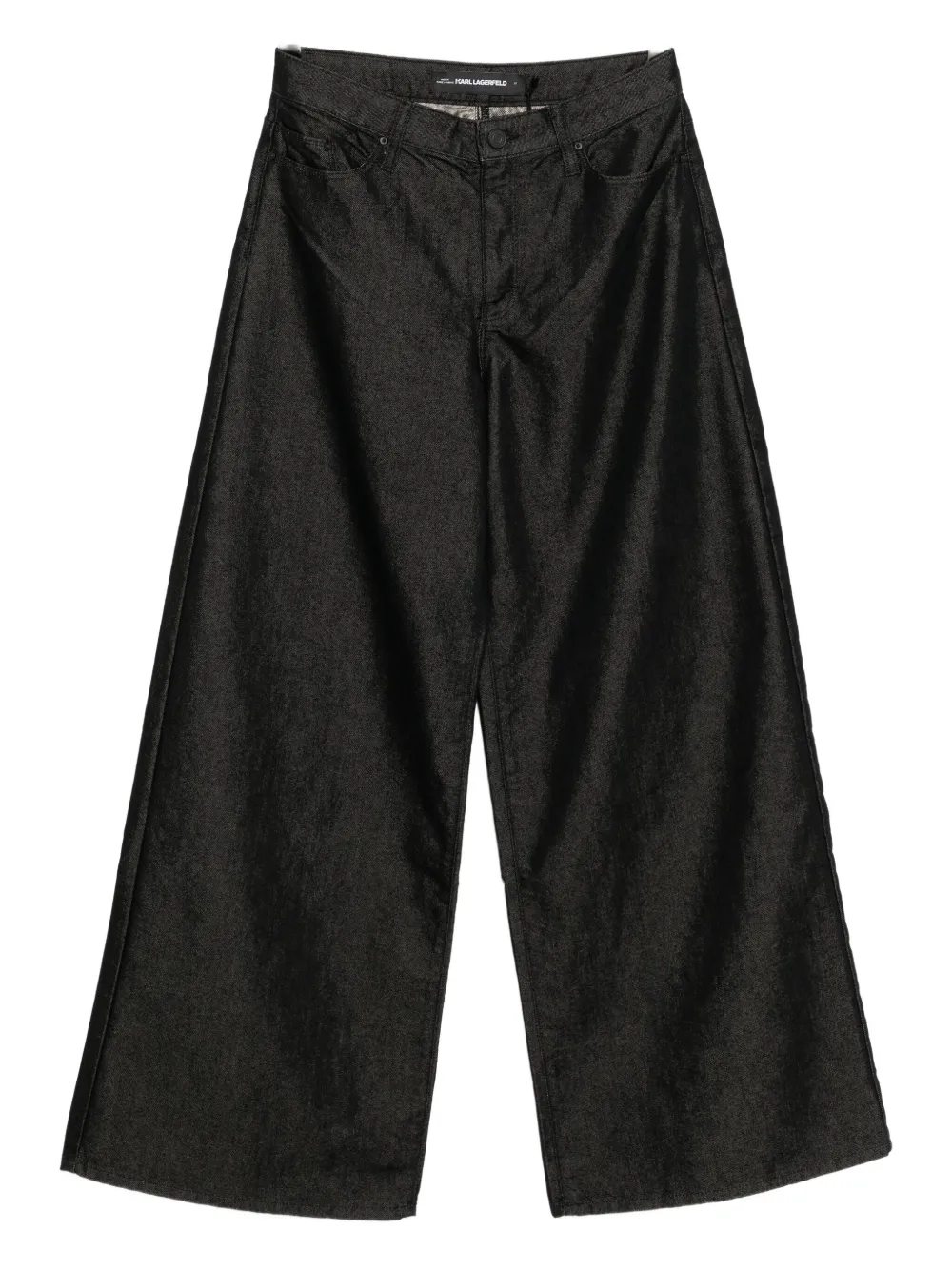 Karl Lagerfeld wide-leg jeans - Nero