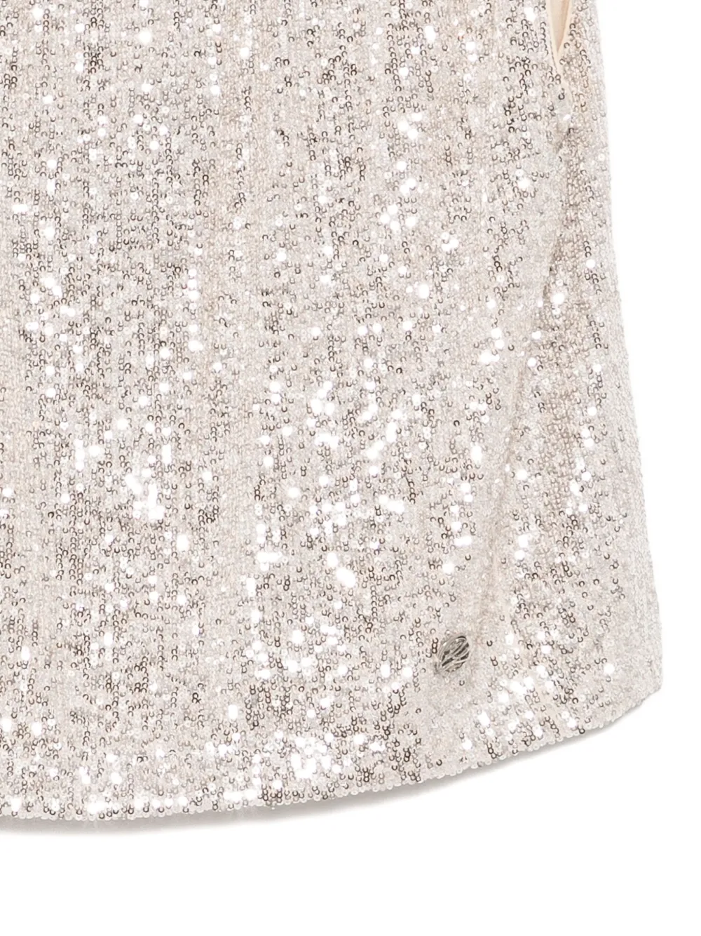 Karl Lagerfeld Shirt met pailletten Zilver