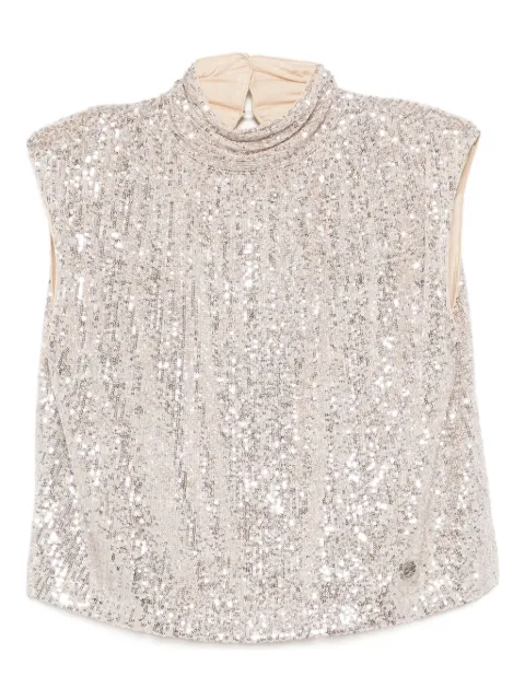 Karl Lagerfeld blusa con lentejuelas