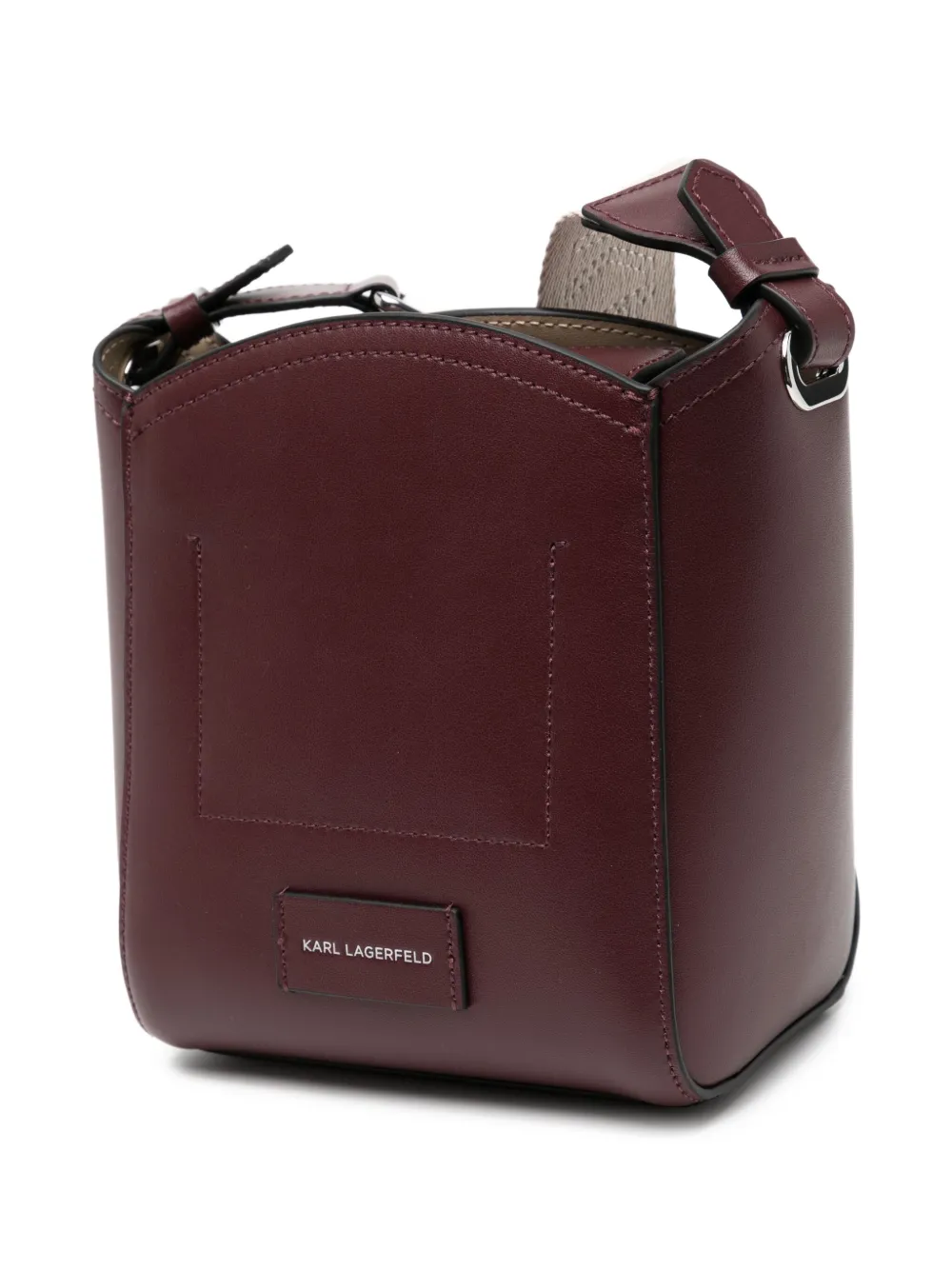 Karl Lagerfeld Schoudertas met logoprint Rood