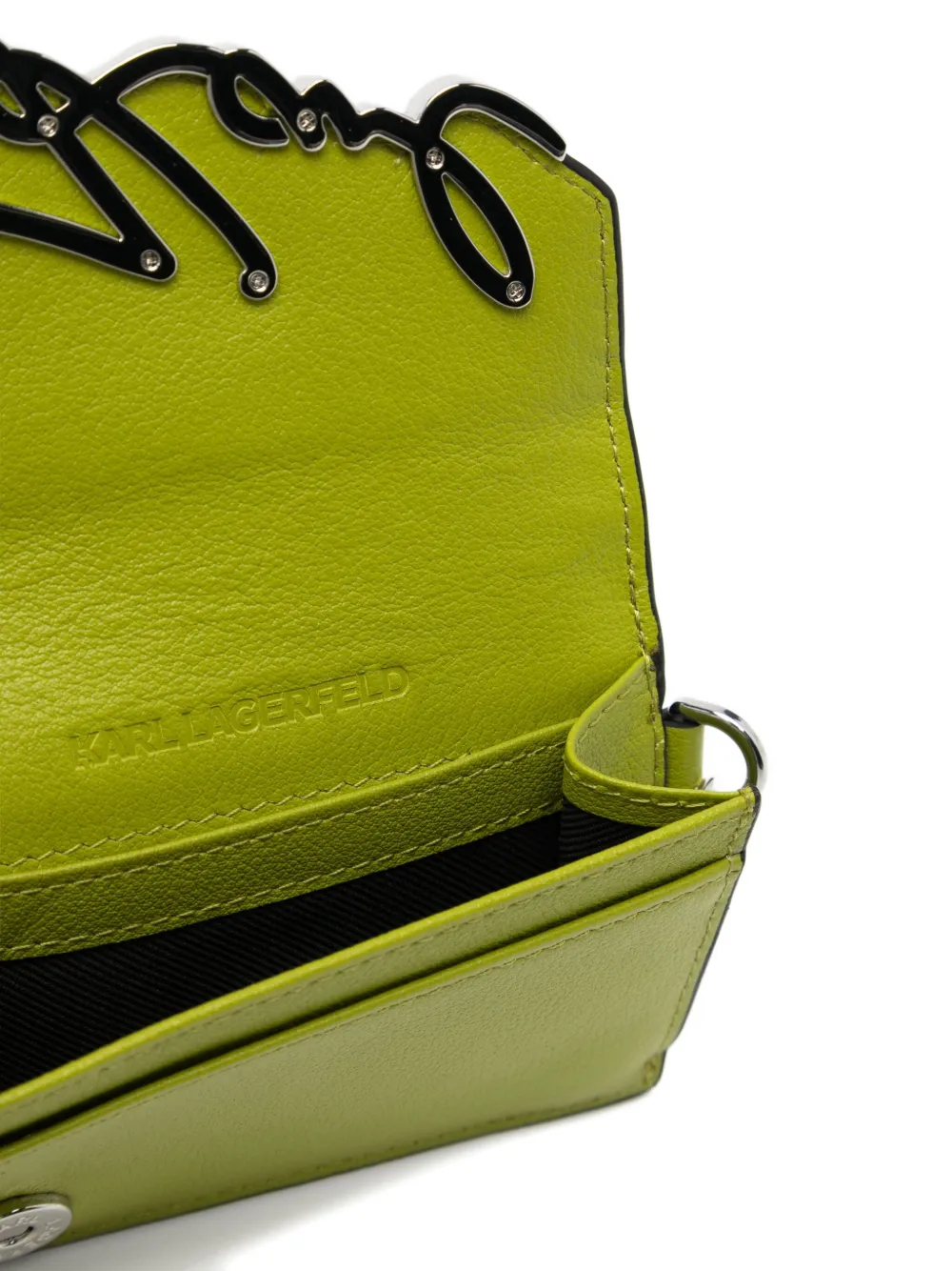 Karl Lagerfeld K Signature pasjeshouder Groen