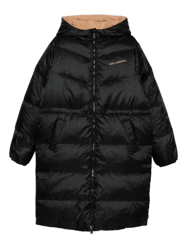 Karl Lagerfeld リバーシブルコート | ブラック | FARFETCH JP