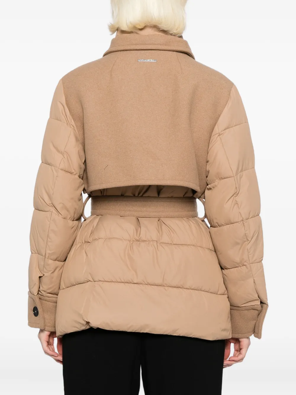 Karl Lagerfeld Mix Media jas Bruin