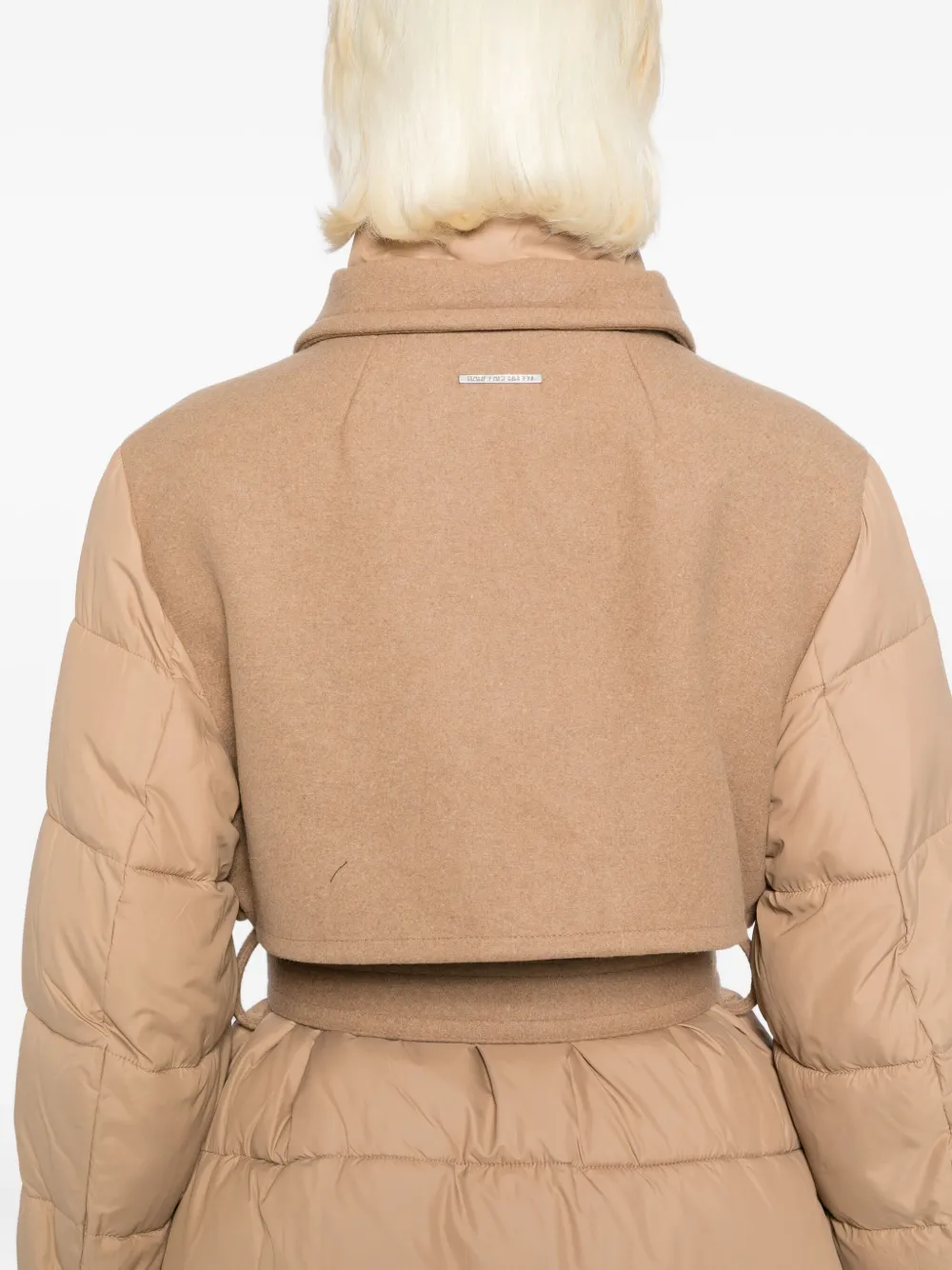 Karl Lagerfeld Mix Media jas Bruin